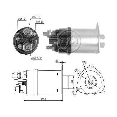 Spínač startéru Delco 1115598