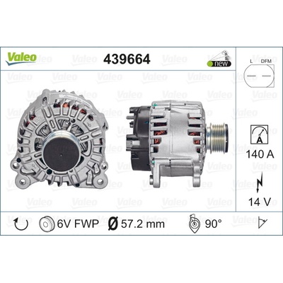 Alternátor VALEO 439664