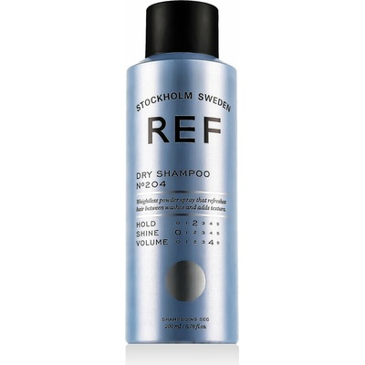 Ref Dry Shampoo Brown 204 suchý šampón pre tmavé vlasy 200 ml