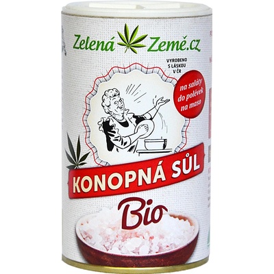 Zelená Země Konopná Soľ Bio 165 g