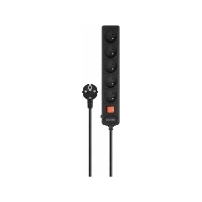SAVIO LZ-18 Automatic surge protector strip 5 sockets, 5m
