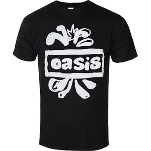 ROCK OFF Мъжка тениска Oasis - Logo Splat - ROCK OFF - OASTS11MB