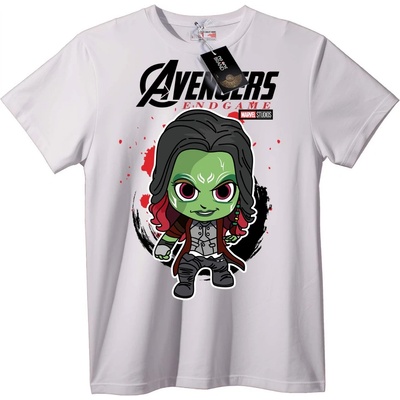 NOONEBRAND Тениска Avengers Края Gamora Chibi - 4XL, Black