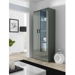 Cama meble Витрина Cama SOHO S6 2D2S сив/сив гланц (SOHOWITS6 SZ/SZ)