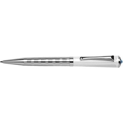 Art Crystella Rialto bílá-stříbrná safírově modrý krystal Swarovski 14 cm 180 95277