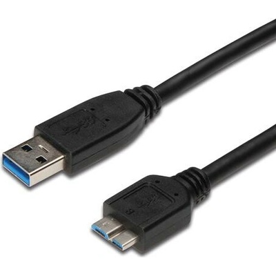 PremiumCord KU3MA05BK USB 3.0 A - Micro B, propojovací (M/M), 0,5m