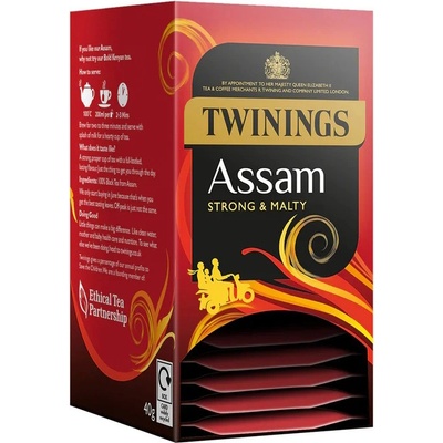 TWININGS Černý čaj ASSAM 20 sáčků 40 g