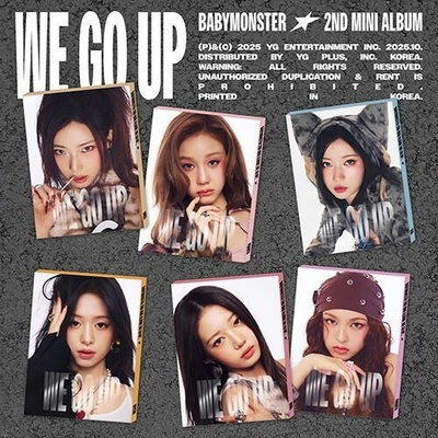 BABYMONSTER: We Go Up - Random Cover Pattern Version CD