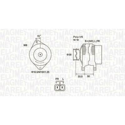 generátor MAGNETI MARELLI 063732020010