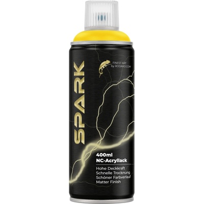 Spark akrylová matná farba 400 ml blesková žltá