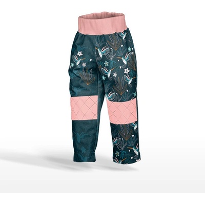 Takoy Panel se střihem na softshell kalhoty noční kolibřík 164-NS-26249