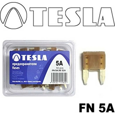 TESLA sada MINI pojistek 5A, 50ks