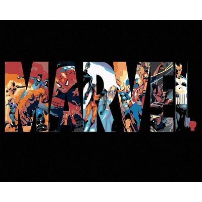 Malování podle čísel MARVEL