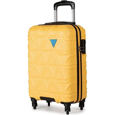 PUCCINI Самолетен куфар за ръчен багаж Puccini California ABS018C 6C Yellow (California ABS018C 6C)