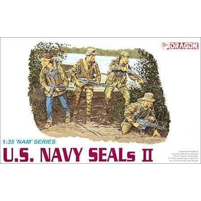 DRAGON Model Kit figurky 3316 U.S. NAVY SEALs II 1:35