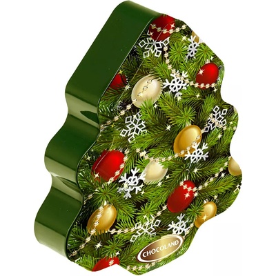 Chocoland Vánoční dóza stromeček 150 g