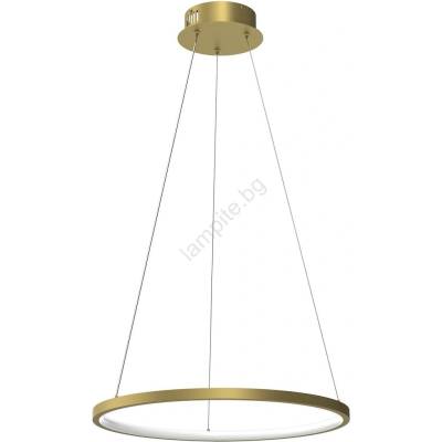 MILAGRO Led Пендел hoop led/27w/230v Ø 50 см 4000k златист (mi2657)