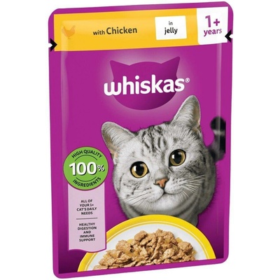 Whiskas s kuřecím v želé 85 g