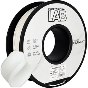 Professional Lab FG-P22-E1, 3D нишка, PLA Matte, 1, 75mm, 1000g, Бял (White) (FG-P22-E1)