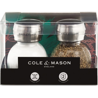 Cole & mason Комплект за сол и пипер DARLINGTON - 8, 5 см (Cole-&;-Mason-H-332308)
