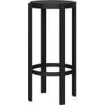 noo. ma Черен стоманен бар стол (височина на седалката 75 cm) Doon - noo. ma (FUR3104.75)