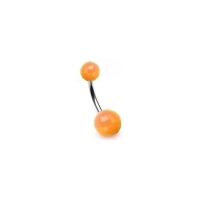Šperky4U piercing do pupíku banánek BA01059-O