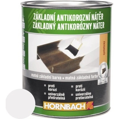 Základný antikorózny náter Hornbach, biela 750ml