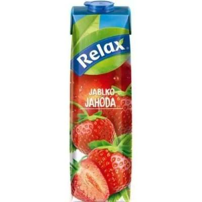 Relax džus select jablko jahoda1 l