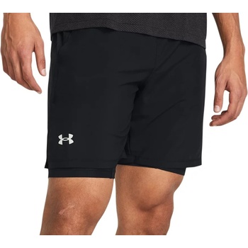 Under Armour Шорти с клин Under Armour UA LAUNCH 7'' 2-IN-1 SHORTS-BLK 1382641-001 Размер XL