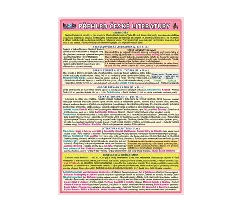 Přehled české literatury
