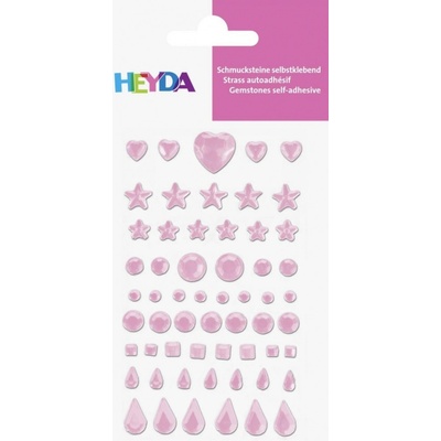 HEYDA dekorační smolepicí kamínky růžové – Hledejceny.cz