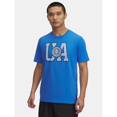 Under Armour Мъжка тениска Under Armour UA COLLEGE CREST LOGO SS-BLU Under Armour | Sin | МЪЖЕ | M