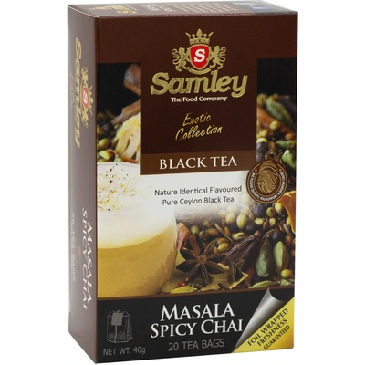 Samley Černý čaj Masala Chai 20 sáčků