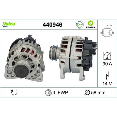 Alternátor VALEO 440946