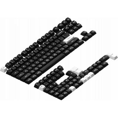 Nuphy Gem mSA Double-shot PBT Keycaps Obsidian Black – Zboží Živě