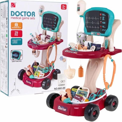 RKToys Vozík malého doktora RTG