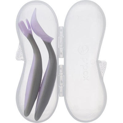 B. Box Gelato Cutlery прибор за деца Boysenberry 2 бр