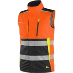 CANIS SAFETY a. s Cxs benson / Мъжка светлоотразителна жилетка, зимна - оранжева/черна xl (111407994195)