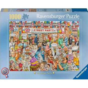 Ravensburger Пъзел Ravensburger от 1000 части - Празникът на улицата (12001175)