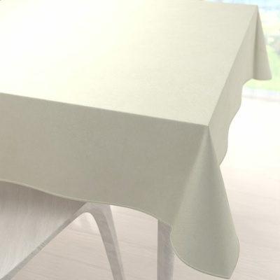 Biante Veľký zamatový štvorcový obrus Velvet Prémium SVP-003 Smotanový 240x240cm