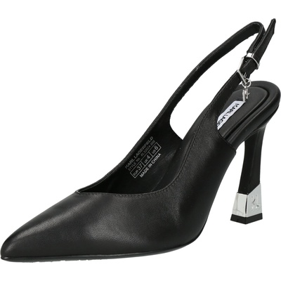 KARL LAGERFELD Дамски обувки на ток с отворена пета черно, размер 40