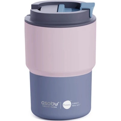 Asobu Nerezový termohrnek s keramickou vrstvou 355 ml Coffee Express Pastel Pink