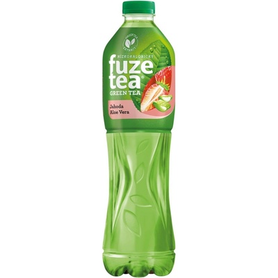 fuzetea Ledový čaj zelený jahoda & Aloe Vera 6 x 1,5 l