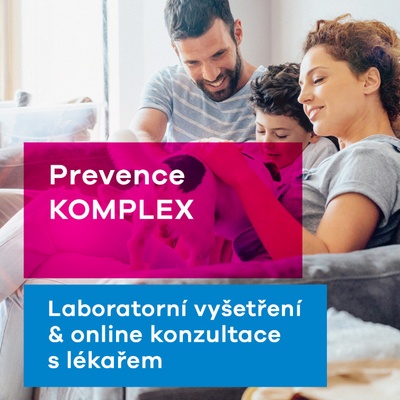 EUC Laboratoře komplexní preventivní test s online konzultací výsledků