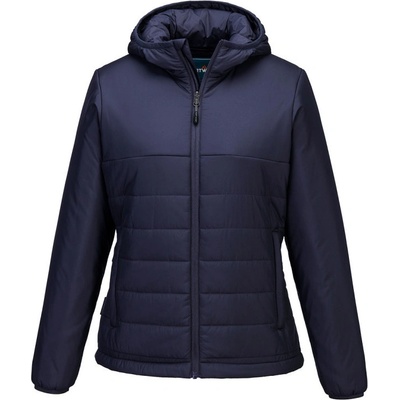 Portwest S613 Professional Women's Hooded Insulated Baffle POR-S613NVRL tm.modrá
