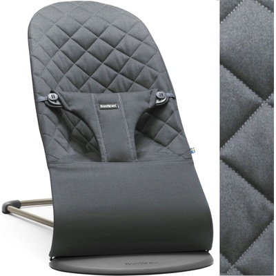 BABYBJORN Lehátko Bliss (Woven) Antracitově šedé do 13 kg