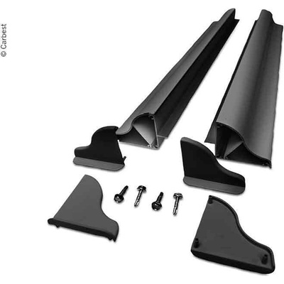 CARBEST Комплект спойлер за монтаж на слънчев панел с ширина до 550 мм черен (850909)