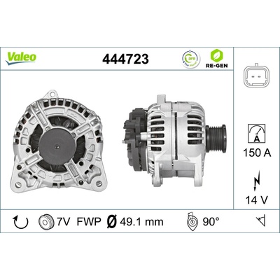 Alternátor VALEO 444723