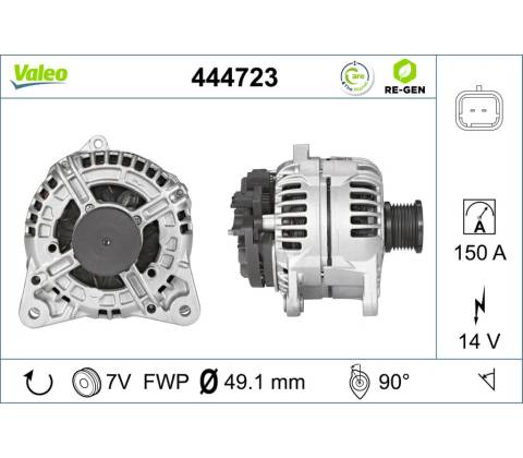Alternátor VALEO 444723