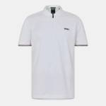 Boss Блуза с яка Boss Men's Philix Pima Green Cotton Short Sleeve Polo Shirt - White 100